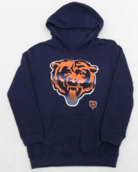 Bears Youth Chrome Logo Hoodie