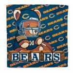 Bears Lil' Fan Burp Cloth