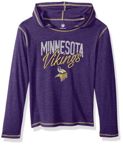 Vikings Girl's Glory Days Long Sleeve Hooded Tee