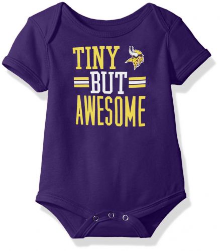 Vikings Baby Tiny But Awesome Bodysuit